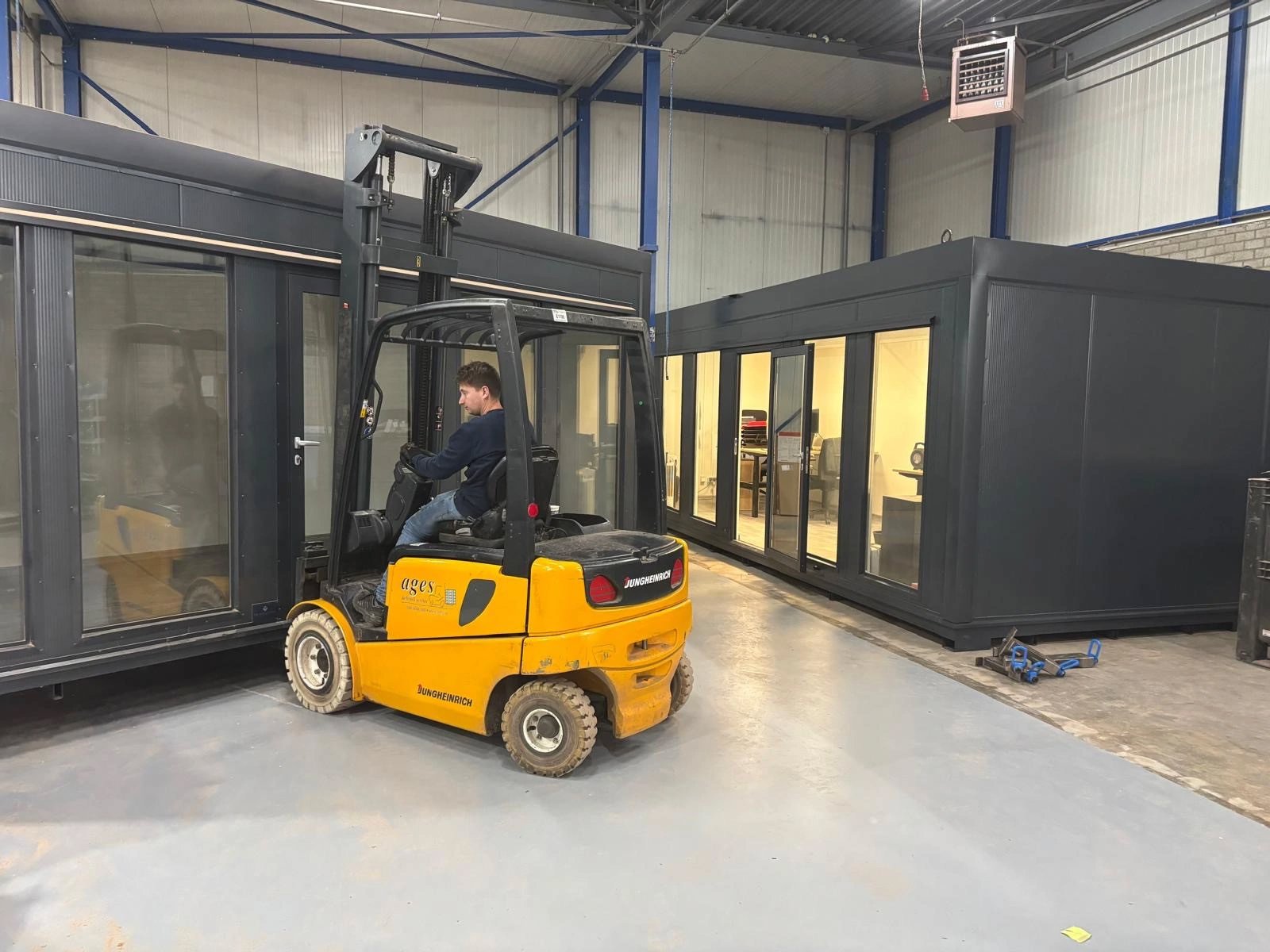Kantoor unit plaatsing