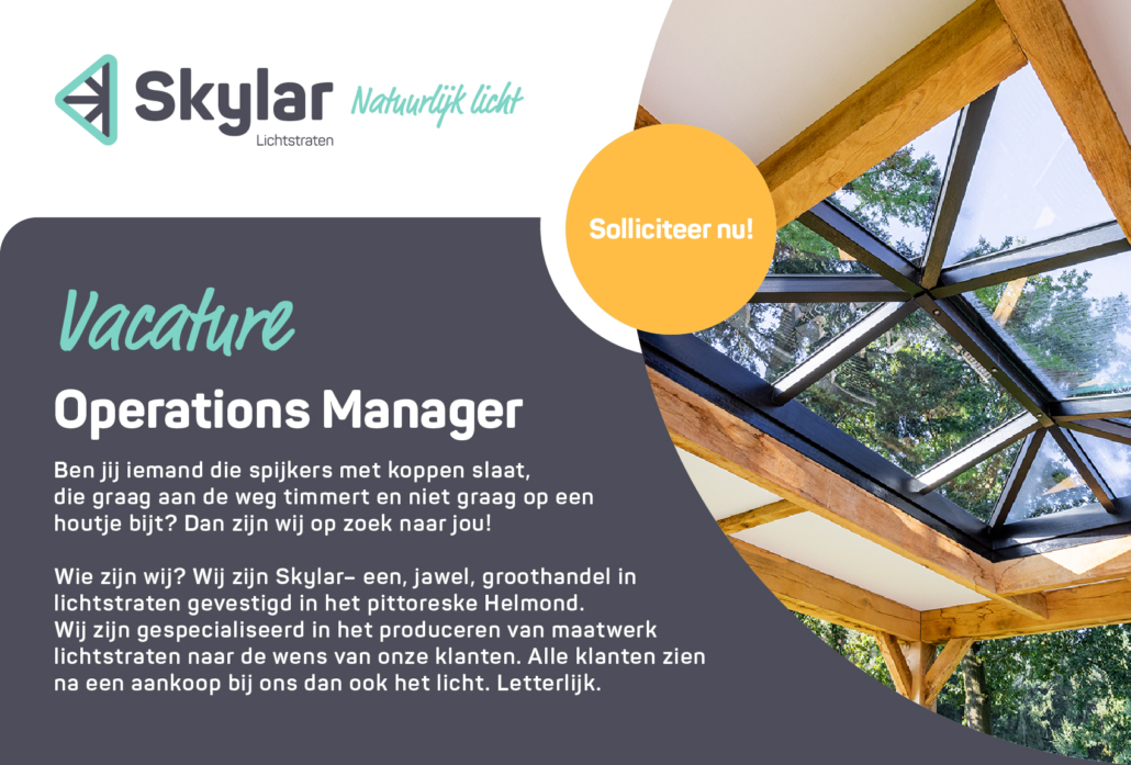vacature operations manager